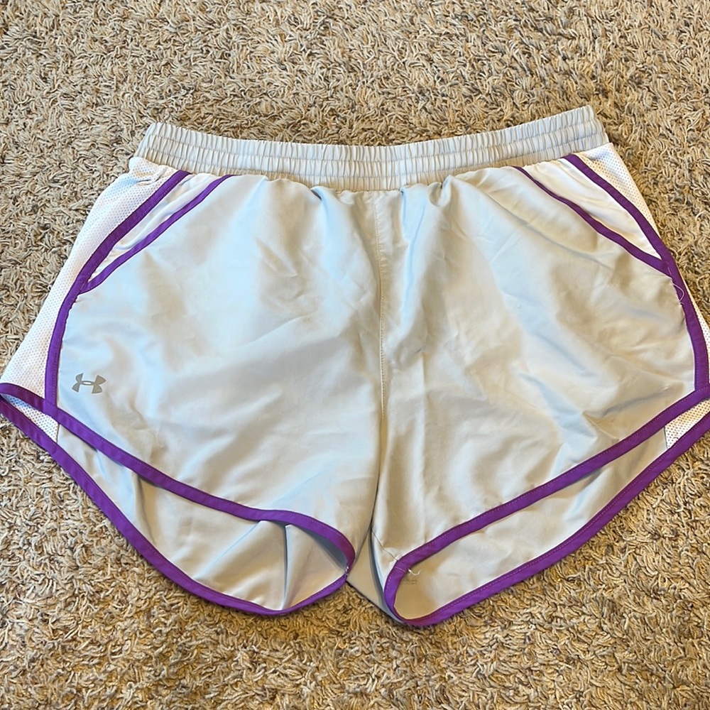 Under armor shorts with inner liner